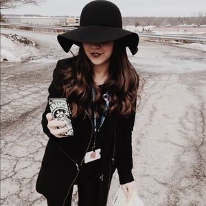 Wool Felt Floppy Hat